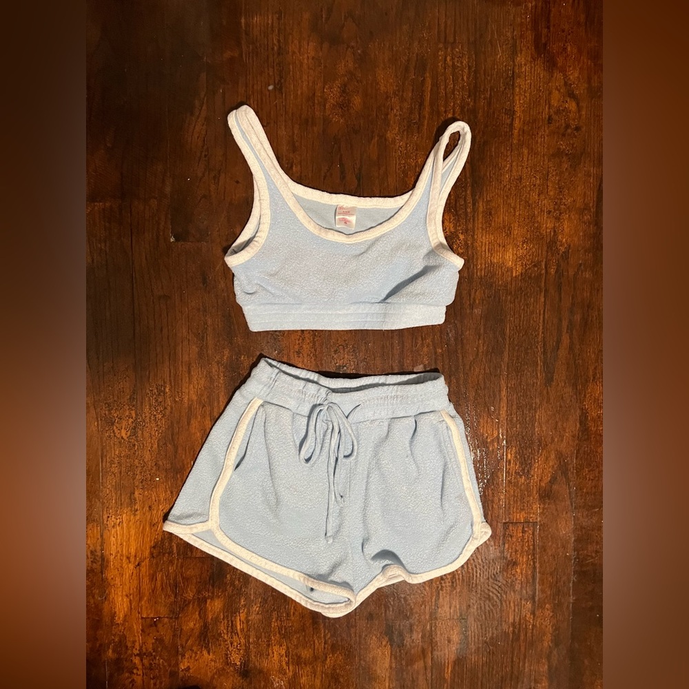 Blue Lounge Set